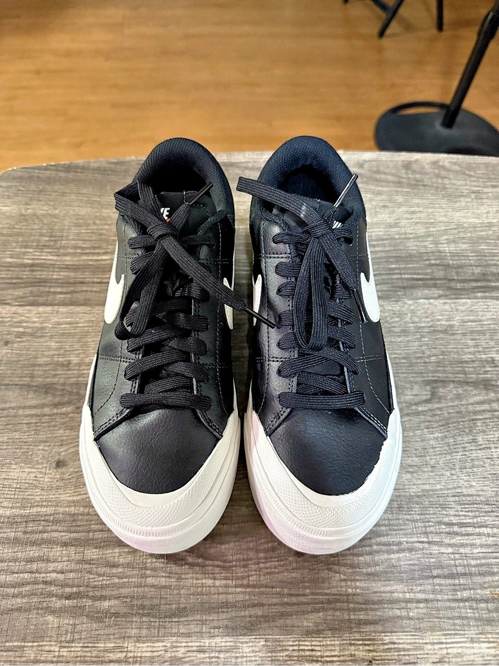 Nike Court Legacy Lift Black & White Sneakers